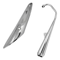 Escapamento Estralador CG 160 Fan Cargo Sem Protetor