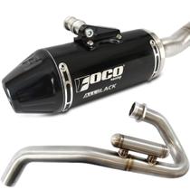 Escapamento Foco Crf 250f F1 All Black Escapamento Foco Crf 250f F1 All Black