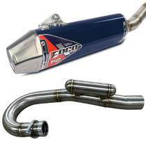 Escapamento Foco Mxf 300 Rxs 22 F2 Azul Escapamento Foco Mxf 300 Rxs 22 F2 Azul