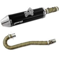 Escapamento Foco Quadriciclo Fourtrax F1 Preto