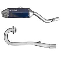 Escapamento Foco Racing F2 Xtz 250 2007 a 2014