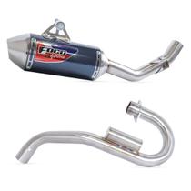 Escapamento Foco Racing Pulse Crf 250f Trilha Motocross Enduro