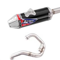 Escapamento Foco Xre 300 F1 Preto