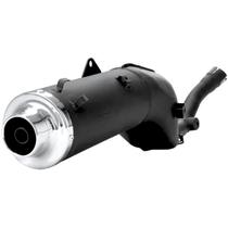 Escapamento fortuna modelo original preto honda xr 250