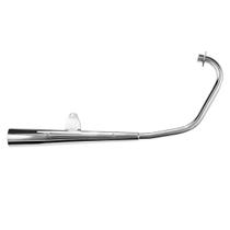 Escapamento Gemoto Ml 2 Abafadores C/ Suporte Protetor Cbx 200 Strada / Cbx 150 Aero