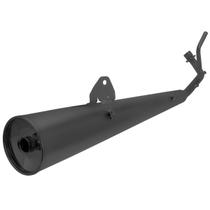 Escapamento Gemoto Ml 2 Abafadores C/ Suporte Protetor Crypton 115 2010 À 2016