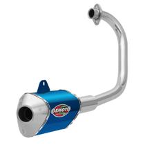 Escapamento Gemoto Racing 3 Trioval Titan Esd 150 2004 - 2008 Cromado Ponteira Escapamento Gemoto Racing 3 Trioval Titan Esd 150 2004 - 2008 Cromado Ponteira