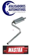 Escapamento Intermediário Elba 1.3/1.5/1.6 1992 1993 1994 1995 1996 1997 1998 1999 2000 2001 Original-Mastra FT4201M