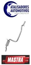 Escapamento Intermediário FIESTA 1.0/1.6 ZETEC ROCAM SUPERCHARGER HATCH 04/2002 2003 2004 2005 Original-Mastra FR3609M