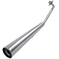 Escapamento Mini Gp Cromo Forte Biz 100 1998 À 2005