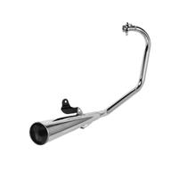 Escapamento Mini Gp Moto Yamaha Fazer 150 2014 Factor 150 2018 Cromo Forte