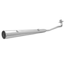 Escapamento Modelo Original Cromo Forte Moto Honda Biz 125 2006 a 2010