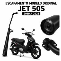 Escapamento Modelo Original Jet 50s 2019 a 2025 Preto