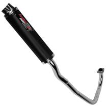 Escapamento Modelo Papaléguas Eight para Honda Biz 125 2005 até 2010 Preto Pro Tork ES-337HP