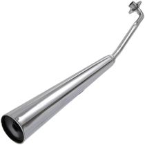 Escapamento Moto Honda Biz 125 2006 à 2010 Modelo Estralador Gp Cromo Forte Escapamento Moto Honda Biz 125 2006 à 2010 Modelo Estralador Gp Cromo Forte