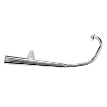 Escapamento Moto Honda Fan 160 Cargo 160 Start 160 2016 À 2017 Gemoto Silencioso Com Suporte Protetor