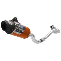 Escapamento Moto Honda Nxr Bros 150 2009 A 2015 Pro Tork Powercore 3 Steel Technology