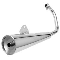 Escapamento Moto Honda Titan 125 Es 2000 À 2004 Gemoto Mini Ml 2 Abafadores Escapamento Moto Honda Titan 125 Es 2000 À 2004 Gemoto Mini Ml 2 Abafadores