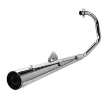 Escapamento Moto Honda Titan 150 Esd 2005 a 2008 Modelo Original Cromo Forte