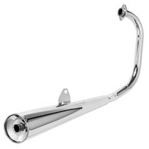 Escapamento Moto Intruder 125 2002 À 2015 Gemoto Silencioso