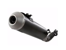 Escapamento preto fortuna modelo original nxr 160 bros Escapamento preto fortuna modelo original nxr 160 bros