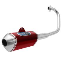 Escapamento Pro Tork Mini 3 Curva Cromada Titan 150 / Fan 150 Esd 2009 À 2013