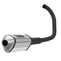 Escapamento Pro Tork Mini 3 Curva Preta Cg 1976/89 / Today / Titan 1995 À 1999