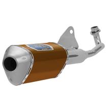 Escapamento Pro Tork Mini 3 Pop 110 2016 À 2017 Curva Cromada