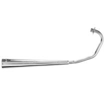 Escapamento pro tork mod. original fan 125 2006/08 cromado