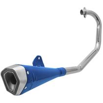 Escapamento Pro Tork Serie S Fan E Cg Start 160 2015 À 2023 Curva Cromada