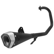 Escapamento Pro Tork Serie S Ybr 125 Curva Preta