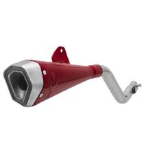 Escapamento Pro Tork Series S Bros 150 até 2008 Curva Cromada