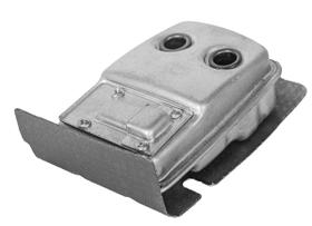 Escapamento Roçadeira 128R/Rj/C Husqvarna 574031402 Original