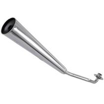 Escapamento Roncar Mini Gp Biz 125 2006 À 09 Cromado