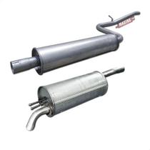 Escapamento Silencioso + Abafador Doblô 1.8 De 2011 A 2020