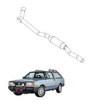 Escapamento Silencioso Intermediário Parati 1.6 1982 a 1991