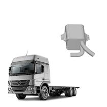 Escapamento Silencioso Mb Atego 6cc 1725 2423 2425 Original