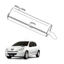 Escapamento Silencioso Peugeot 207 1.6 16V 2008 a 2015 Trase