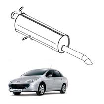 Escapamento Silencioso Peugeot 307 Sedan 2.0 16V 2012 Trasei
