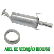 Escapamento Silencioso Traseiro Astra Hatch 2.0 8v /16v 98/02+ Ponteira Cromada