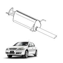 Escapamento Silencioso Traseiro Astra Sedan 2.0 1998 a 2002