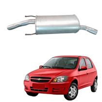 Escapamento Silencioso Traseiro Chevrolet Celta 1.0 1.4 8V 2006 2009