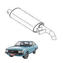 Escapamento Silencioso Traseiro Corcel 2 1982 1983 1984 Opc Escapamento Silencioso Traseiro Corcel 2 1982 1983 1984 Opc