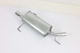 Escapamento silencioso traseiro gm corsa 1.8 2002 à 2008 com ponteira cromada Escapamento silencioso traseiro gm corsa 1.8 2002 à 2008 com ponteira cromada