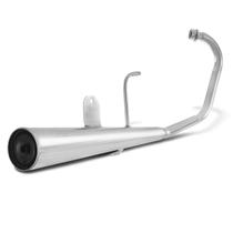 Escapamento Super Adventure Latinha Com Suporte Para Protetor Ybr 125 2000/08