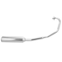 Escapamento Super Adventure Turbo Titan 150 Ks/es 2004/08 Cromado