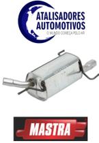 Escapamento Traseiro CORSA 1.0L 8V HATCH (frente montana ponteira reta) 2002 2003 2004 ATÉ 08/2005 Original -Mastra GM2610T
