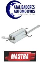 Escapamento Traseiro CORSA GII (SEGUNDA GERACAO) (frente montana ponteira reta) 1.0 8V/1.4 8V SEDAN 09/2005 ATÉ 06/2006 Original -Mastra GM2611T