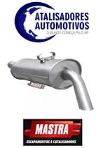 Escapamento traseiro VOLKSWAGEN SANTANA/QUANTUM/ VERSAILLES/ROYALE 1.8/2.0 1991 1992 1993 1994 1995 1996 1997 1999 2000 2001 2002 2003 2004 2005 2006