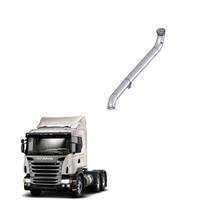 Escapamento Tubo Terminal Scania Sem Retarder Original 4pol